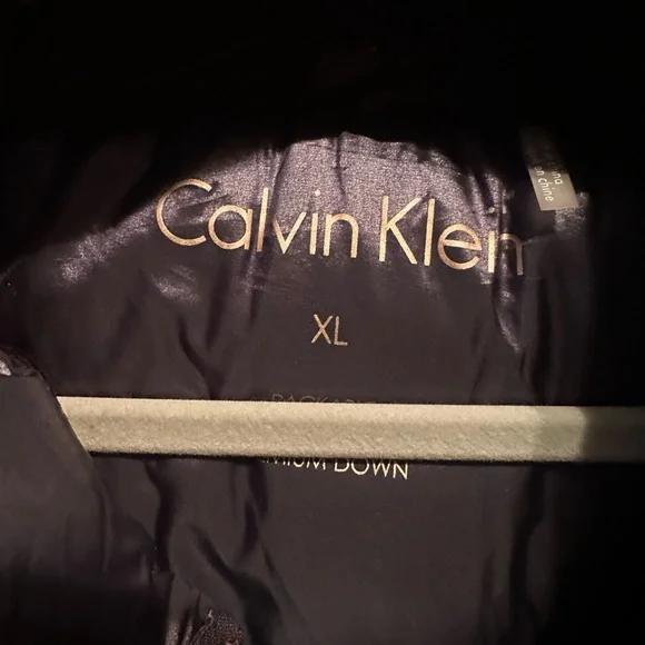 Calvin Klein Black Puffer Jacket - Picture 2 of 7